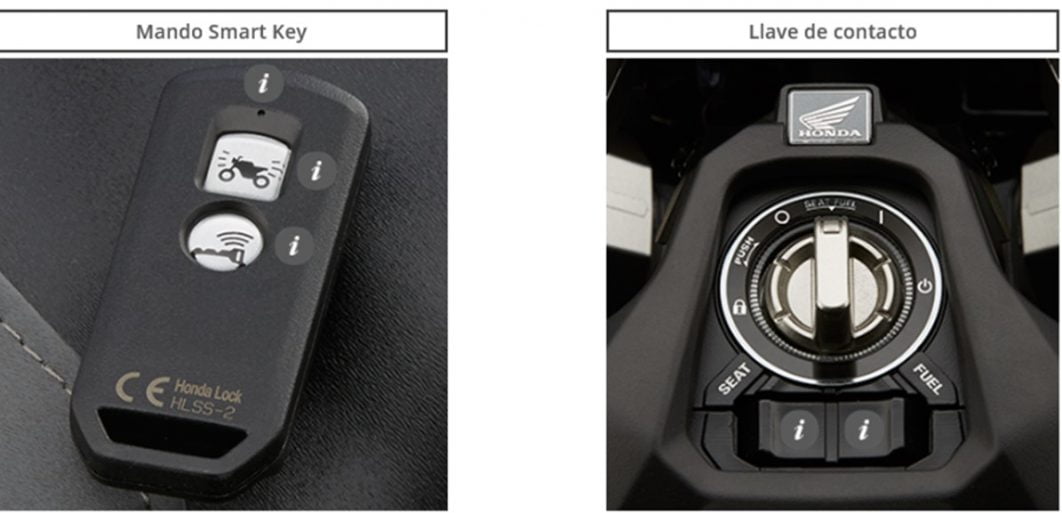 smart key honda x-adv valencia
