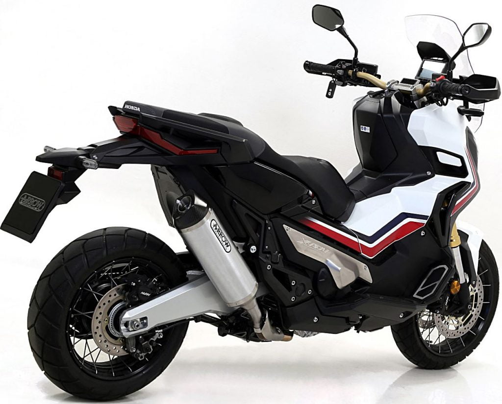 Escape Honda X-adv Arrow Race-Tech Aluminio 71864AK Slip-on punta en carbono