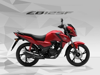 Honda CB125F 2026 Rojo Imperial Metalizado R355