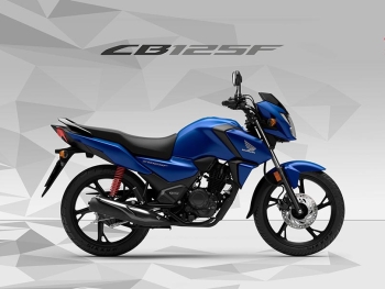 Honda CB125F 2026 Azul Marvel Mate B227