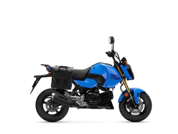 Honda MSX125 2025 con alforjas laterales instaladas