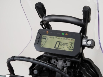 reloj cuentakilometros CRF300 Rally con boton desconectable de abs trasero
