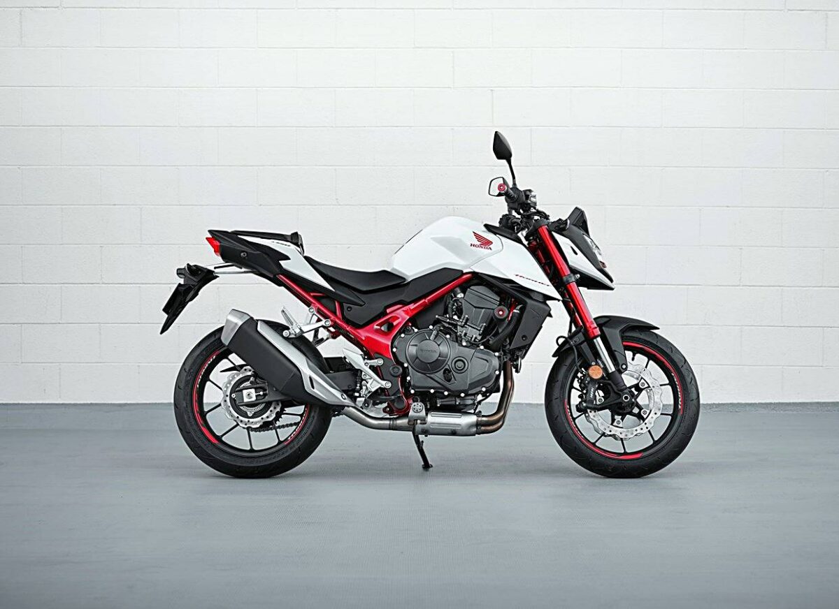 Support Extension Rétroviseur HONDA CB750 Hornet 2023 – Risers Rétro Rouge – Meilleure Visibilité & Style !
