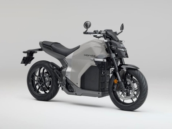 Honda WN7 en color gris perla
