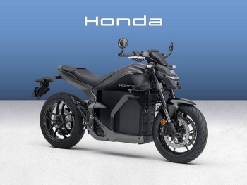 Honda WN7 en color negro mate