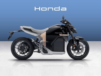 Honda WN7 en color negro brillo