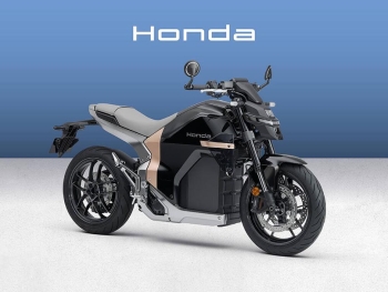 Honda WN7 en color negro brillo