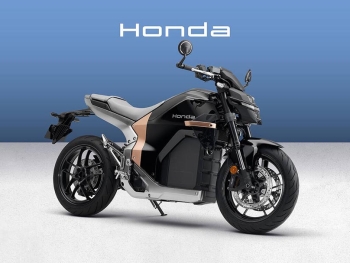 Honda WN7 en color negro brillo