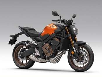 Honda CB650R 2026 Candy Energy Orange