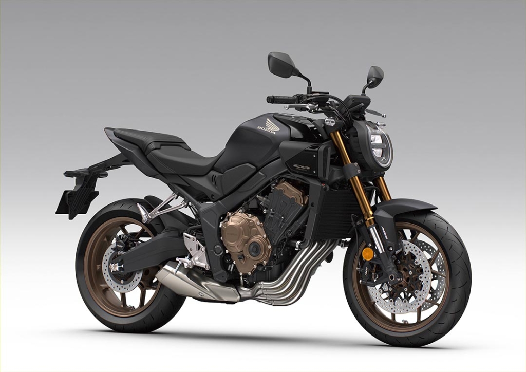 Honda CB650R 2026 Mat Gunpowder Black Metallic